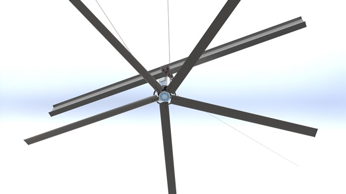 3.6m Dofine Industrial Fan