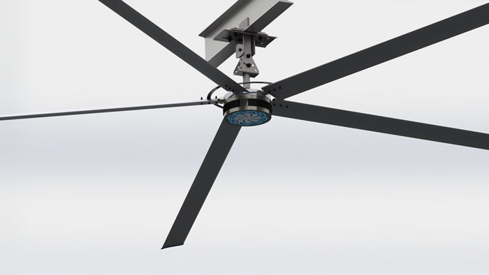 7.3m Refine Industrial Fan