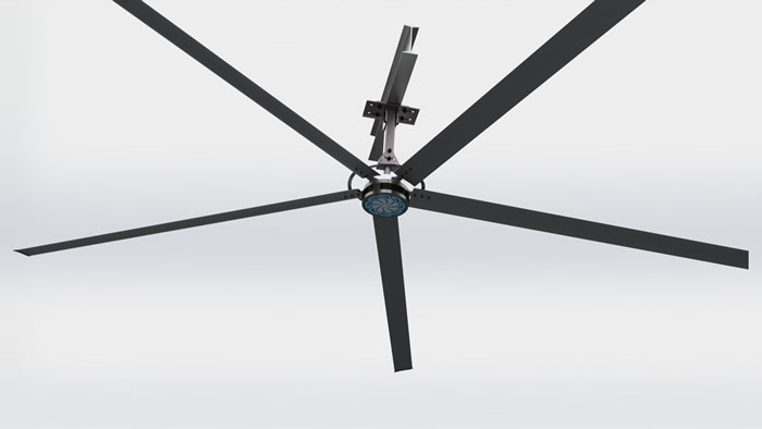 5.5m Refine Industrial Fan